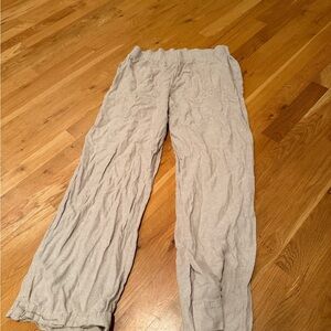 Women’s linen pants three pairs